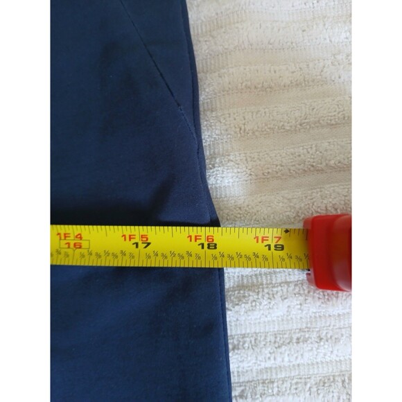 Club Monaco Womens Pants Navy‎ Skinny  Size 8 High Rise Trousers Pockets Front - Picture 13 of 16